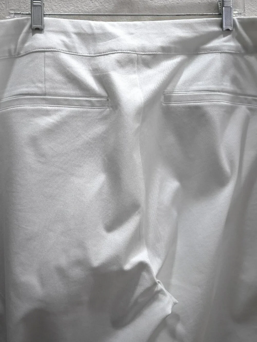 Soft surroundings White Superla Slim Leg Crop Pants size 3X